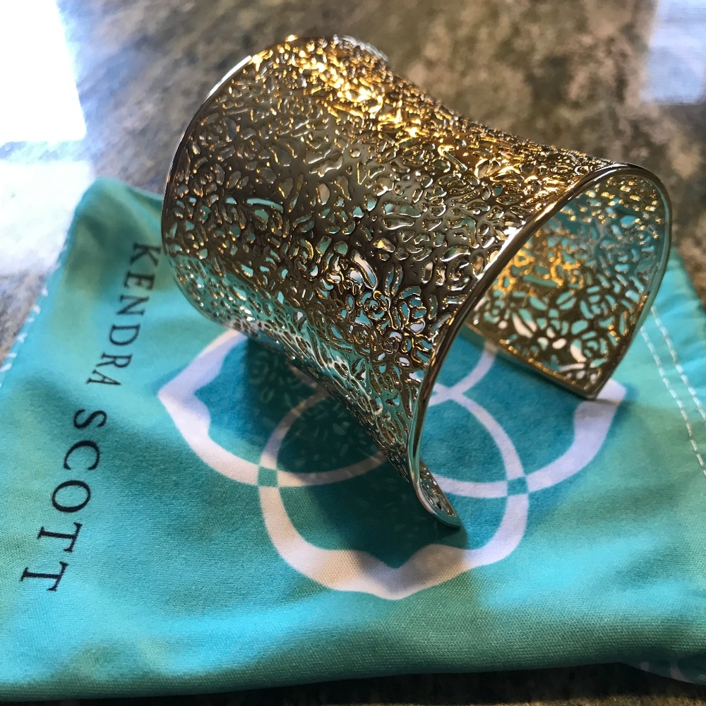 Silver Cuff Link Bracelet Kendra Scott